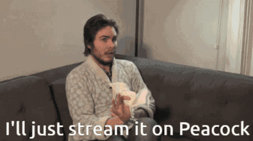 Man Carrying Thing Peacock GIF
