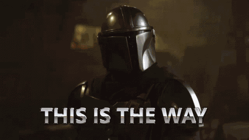 Mando Way Mandalorian GIF