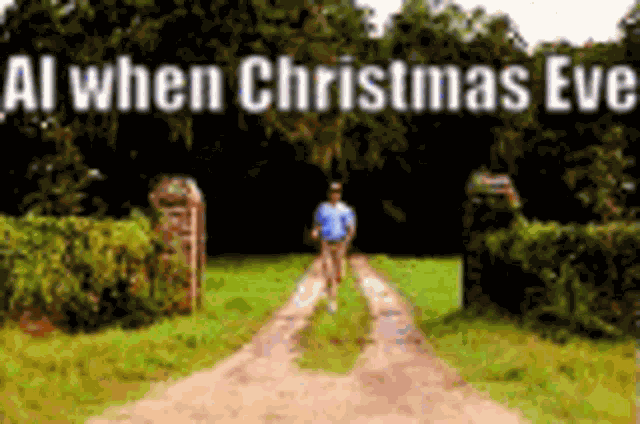 Manny Forrest Is Totally A Babe100 Christmas Eve GIF