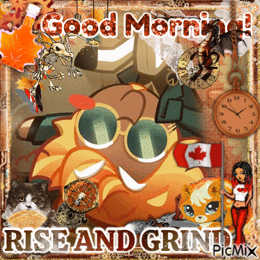 Maple Taffy Cookie Good Morning GIF