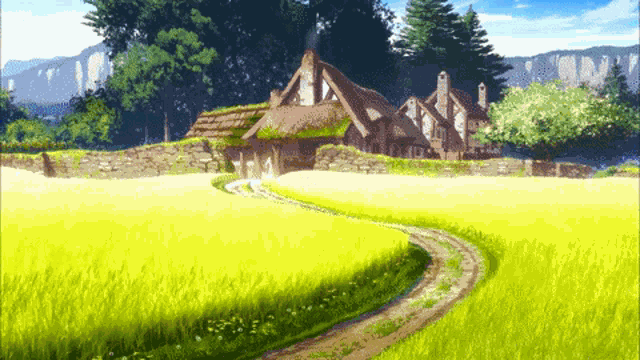 Maquia Anime Farm GIF