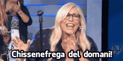 Mara Venier Chissenefrega GIF