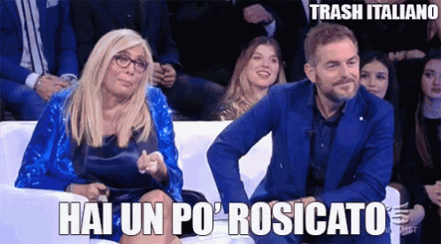 Mara Venier Rosicato GIF