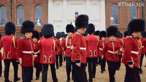 Marching The Pack GIF