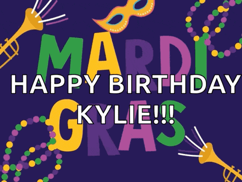 Mardi Gras Beads GIF