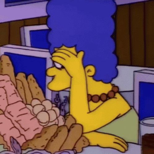 Marge Ashamed GIF