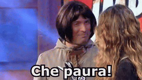 Mariello Prapapappo Che Paura Aiuto Che Spavento Gridare GIF