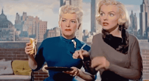 Marilyn Monroe Hotdog GIF
