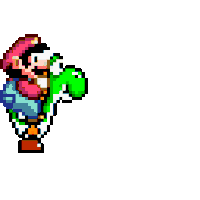 Mario And Yoshi Sticker