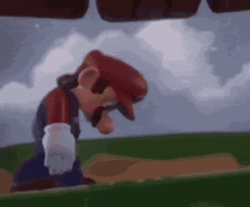 Mario Depressed GIF