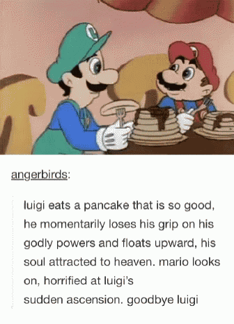 Mario Goodbye Luigi GIF