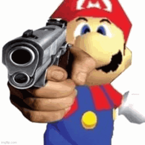 Mario Guns Meme