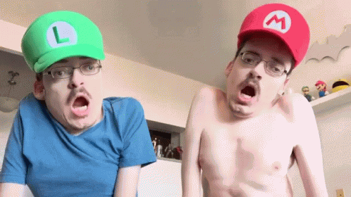 Mario Luigi GIF