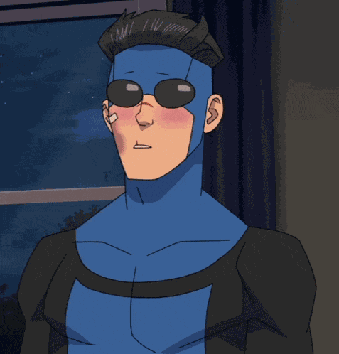 Mark Invincible Invincible Blush GIF