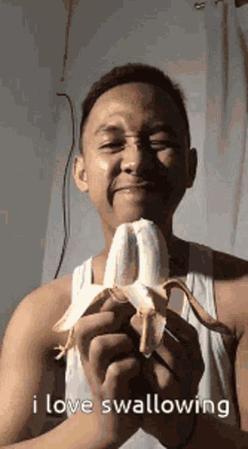 Marlkrist Swallowing GIF