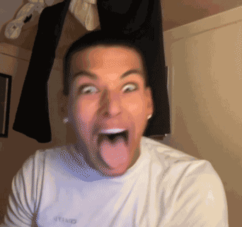 Marlon Tongue Laugh GIF