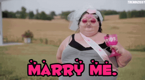 Marry Me Bride GIF