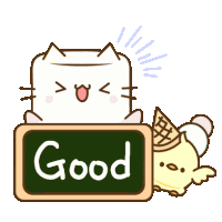 Marshmallow Cat Sticker