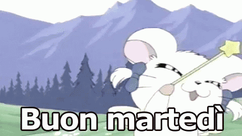 Martedì Buon Martedì Cartoni Animati Cuore Magia Bacchetta GIF