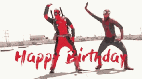 Marvel Happy Birthday GIF