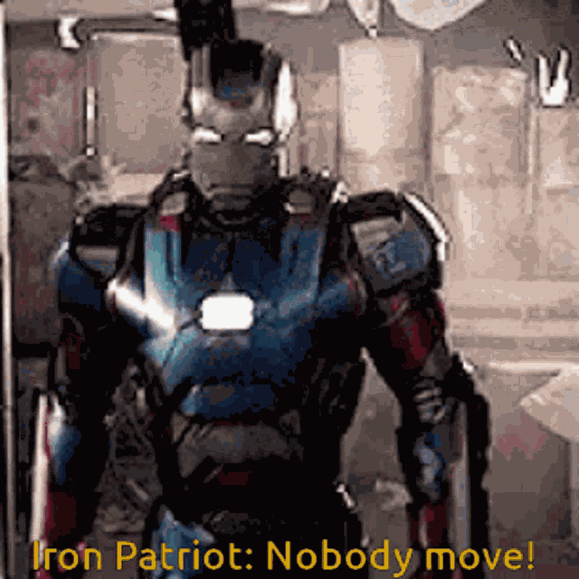Marvel Iron Patriot GIF