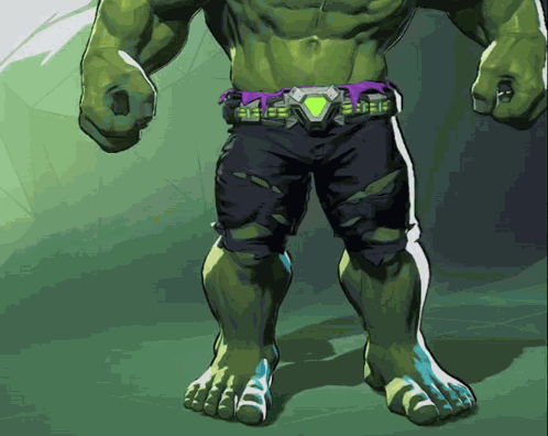 Marvel Rivals Hulk Waiting GIF