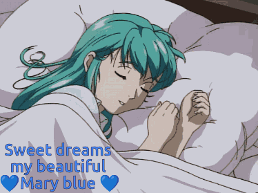 Mary Blue GIF