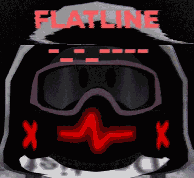 Mask Flatline GIF