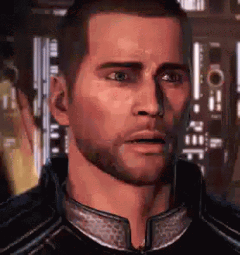 Mass Effect Commander Shepard GIF