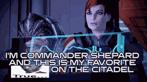 Mass Effect Commander Shepard GIF