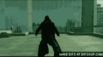 Matrix Dodging Bullets GIF