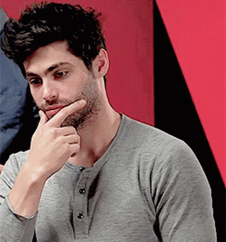 Matthew Daddario Thinking GIF