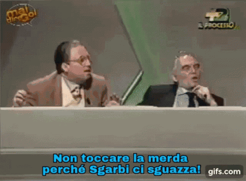 Maurizio Mosca Sgarbi GIF