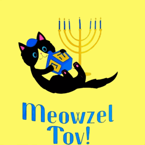 Mazel Tov Cute Cat GIF