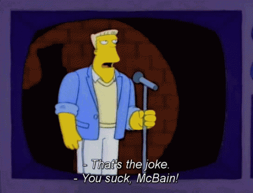 Mcbain Thats The Joke GIF