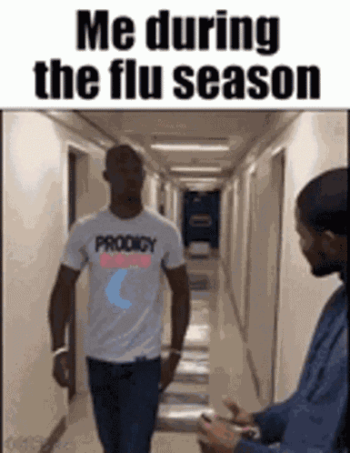 Me During The Flu Season Get Away GIF