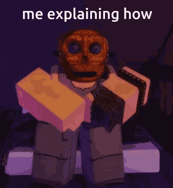 Me Explaining How How GIF
