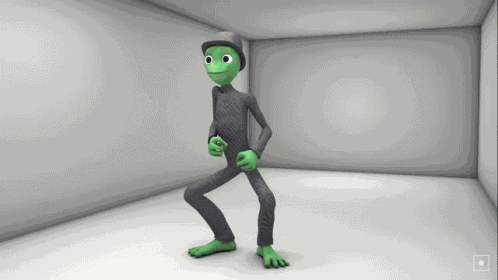 Me Kemaste Alien Dance GIF