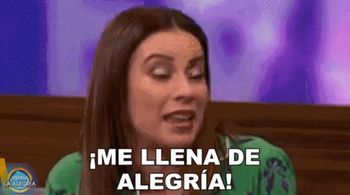 Me Llena De Alegria Venga La Alegria GIF