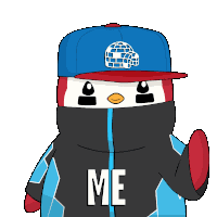 Me Penguin Sticker