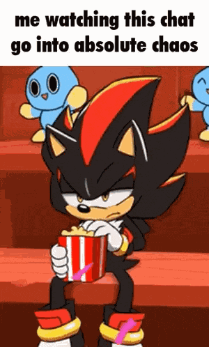 Me Watching This Chat Go Into Absolute Chaos GIF