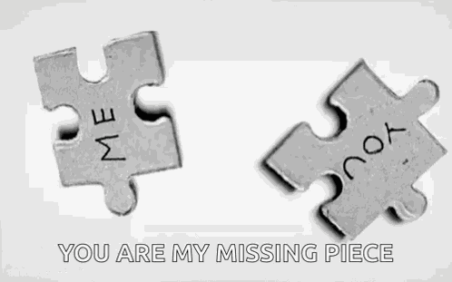 Me You Puzzle Pieces GIF