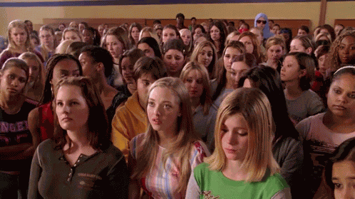 Mean Girls Lohan GIF