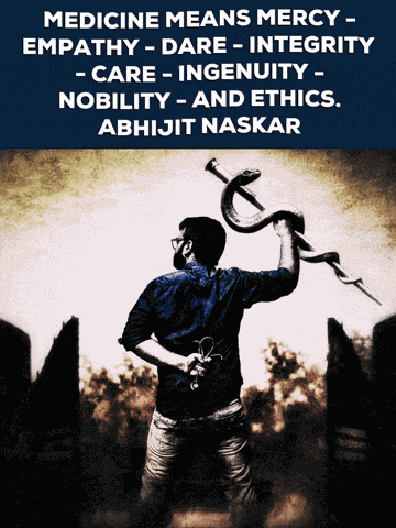 Medicine Means Mercy Empathy Dare Abhijit Naskar GIF