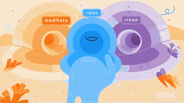 Meditate Relax Sleep Headspace Unwind Your Mind An Interactive Experience GIF