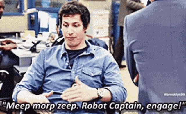 Meep Morp Zeep Robot Captain Engage GIF