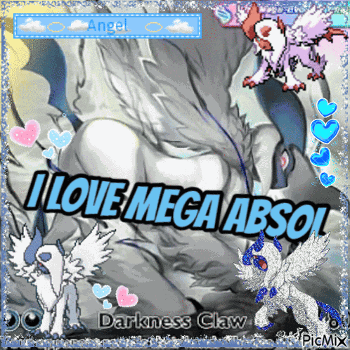 Mega Absol I Love Mega Absol GIF