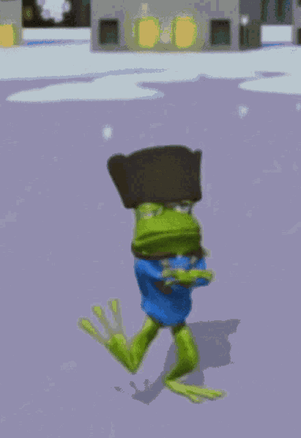 Mega Frog Fr Chanson GIF