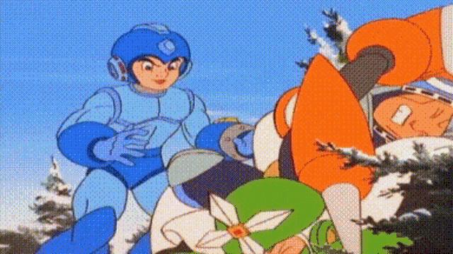 Mega Man Mg Mega Man GIF
