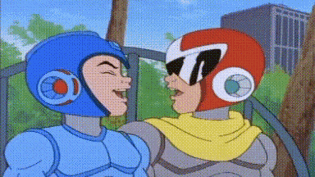 Mega Man Proto Man GIF